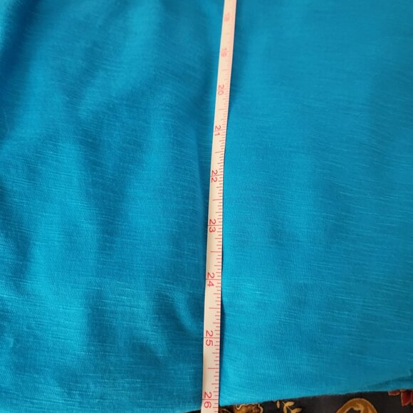 White Stag Fly Away Top Short Sleeves Lace Detailing Stripes Blue White XXL - Picture 6 of 11